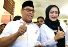 Istri ke PAN, Gubernur Maluku Murad Ismail di Pecat dari PDIP FOTO: Gubernur Maluku Murad Ismail bersama istrinya Widya Murad Ismail. Foto: Net