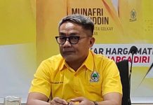 Bappilu: Ada Kenaikan Suara Partai Golkar di 2024 Dibanding Pemilu 2019 di Kota Makassar FOTO: Ali Gauli Arief, Wakil Ketua Bidang Pemenangan Pemilu DPD Partai Golkar Kota Makassar.
