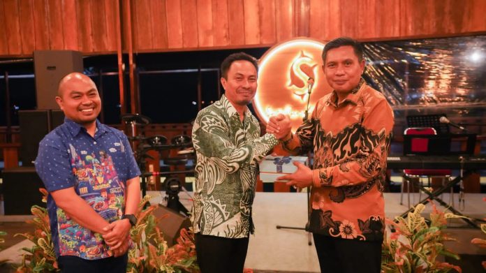 FOTO: Direktur Utama PT F8 atau Makassar International Eight Festival and Forum, Sofyan Setyawan hadir mengajak unsur Pemkot Ambon, Pemprov Maluku dan industri UMKM mengambil bagian di event intenasional