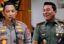 Menteri Bacaleg, Isu Reshuffle Merebak, Kapolri Bakal isi Menkominfo, Moeldoko Mentan Foto kolase Kapolri Jenderal Pol. Listyo Sigit Prabowo dan Jenderal (Purn) TNI Moeldoko Kepala Staf Kepresidenan