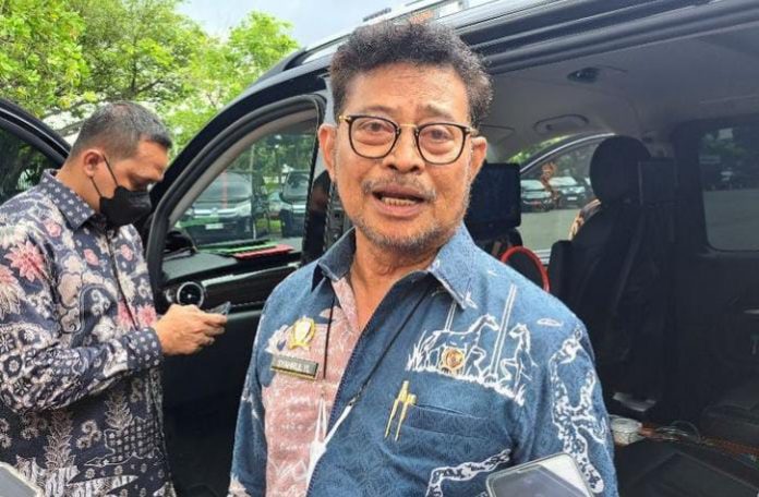 FOTO: Menteri Pertanian Syahrul Yasin Limpo. (KOMPAS.com/Ardito Ramadhan D)