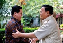Menteri BUMN Bertemu Prabowo, Erick Thohir: Ngobrol dari hati ke hati
