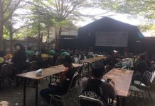 Silaturrahmi Lintas Ojol Se Makassar Ajak Eks B120 Sama Sama Jaga Kamtibmas di Kota Makassar