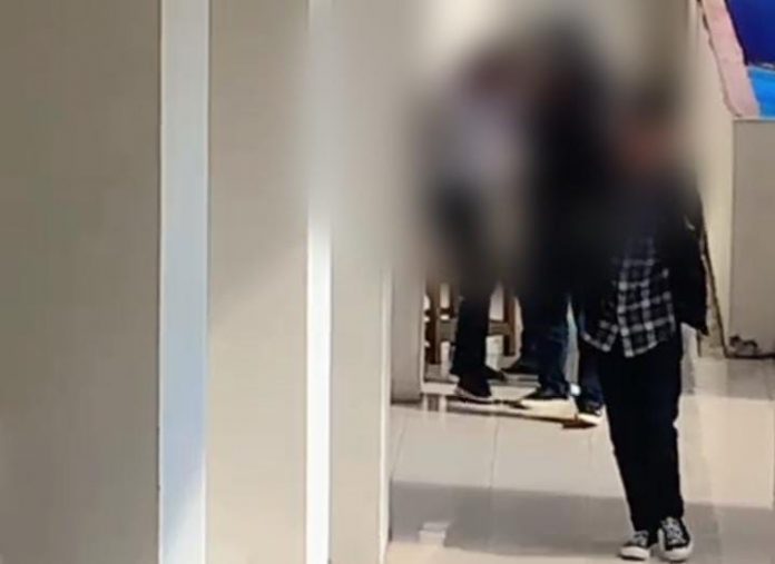 Foto Tangkap layar video viral kekerasan terhadap mahasiswa baru di Universitas Muhammadiyah