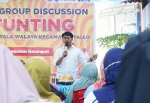 dr Udin Malik Dorong Kepedulian Bersama Demi Zero Stunting FOTO: Ketua Forum Kemanusian Kota Makassar (FKKM) dr Udin Malik. Gelar Focus Group Discussion menghadirkan berbagai lapisan masyarakat di Kelurahan Kaluku Bodoa dan Wala Walaya, Kecamatan Tallo, Selasa (30/05/2023).