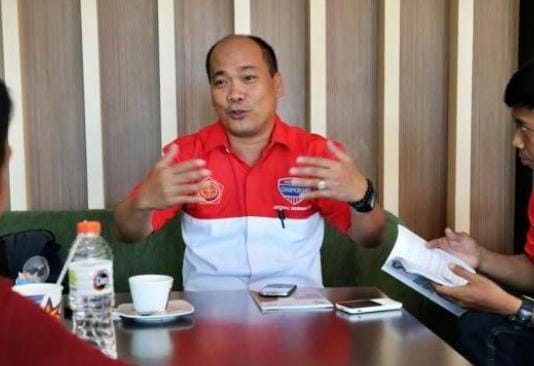 Ramli Manong yakin PSM akan Taklukkan Bali United di GBH FOTO: Ramli Manong, mantan media officer PSM Makassar