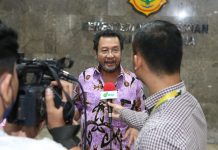 Senator Komite II DPD RI Puas Atas Kerjasama dan Kinerja Kementan FOTO: Ketua Komite II DPD RI Yorrys Raweyai usai melakukan Audiensi Komite II DPD RI dengan Menteri Pertanian Syahrul Yasin Limpo (Mentan SYL) di Kantor Pusat Kementan Jakarta, Rabu ( 7/6/23).