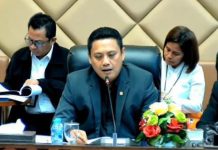 Dihadapan Menteri PUPR, AIA Perjuangkan Suporter PSM Dibangunkan Stadion Bertaraf Internasional FOTO: Tangkap layar Andi Iwan Darmawan Aras, SE., M.Si Wakil Ketua Komisi 5 DPR RI