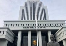 Korupsi Dana Dinkes 2018, Mahkamah Agung, Wali Kota Parepare Ikut Bertanggungjawab FOTO: Gedung Mahkamah Agung (MA), Jalan Medan Merdeka Utara, Jakarta Pusat, Rabu (8/11/2021). (Tatang Guritno/ Kompas.com )
