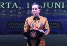 Buka Jakarta Fair Kemayoran, Presiden Jokowi: Tahun Lalu Dikunjungi oleh 6,9 juta Pengunjung FOTO: Presiden RI Joko Widodo membuka Pameran Pekan Raya Jakarta (PRJ) atau Jakarta Fair Kemayoran (JFK) tahun 2023, Rabu (14/06/2023), di JI-Expo Kemayoran, Jakarta.