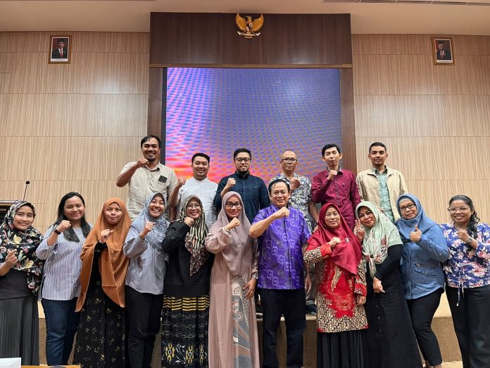 FOTO: Universita Tanjungpura sebagai tuan rumah penyelenggara Workshop Dosen Pendamping Lapangan di Gedung Konferensi ruang Theater 1 Unpan. Sabtu 17 Juni 2023.