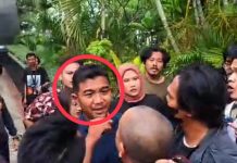 Berlaku Kasar, Seorang Pria Didatangi Awak Media Usai Pemeriksaan Mentan SYL Foto tangkap layar seorang pria didatangi sejumlah awak media usai Mentan SYL di periksa di gedung lama KPK, Jakarta, pada Senin (19/6/2023) lalu.
