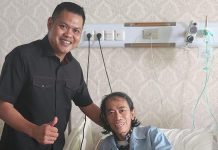 Besuk Arqam Azikin di RS TNI AD Jakarta, Ketum Letho Doakan Cepat Sehat Kembali Berkarya untuk Sulsel