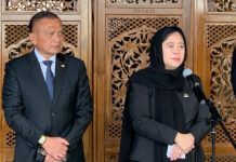 DPR Sahkan RUU Kesehatan Jadi UU, Nakes Gigit Jari, ini Kata Puan FOTO: Ketua DPR RI Puan Maharani saat memberikan keterangan pers nya usai pengesahan Rancangan Undang-Undang tentang Kesehatan (RUU Kesehatan) menjadi UU dalam Rapat Paripurna DPR pada Selasa (11/7/2023) siang.