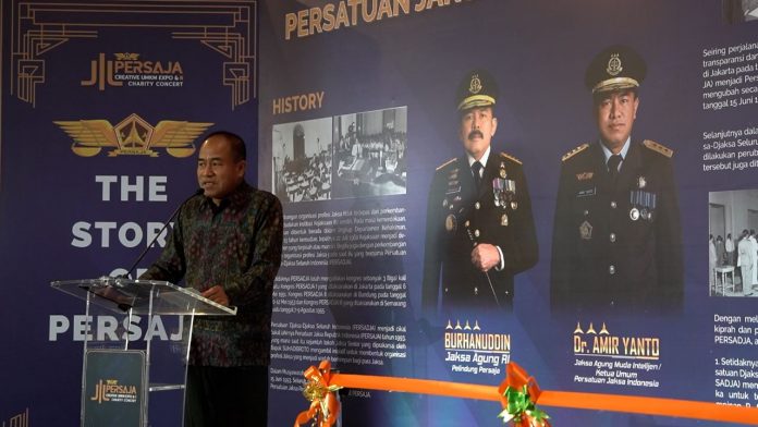 FOTO: Jaksa Agung Muda Intelijen (JAM-Intelijen) Dr. Amir Yanto selaku Ketua Umum Pengurus Pusat Persatuan Jaksa Indonesia (PERSAJA)