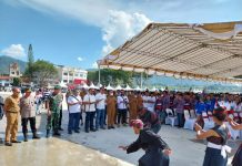 Masyarakat Yayasan Mulia Raja Napitupulu Dukung Penuh Pra PON XXI FOTO: Perhelatan Pelaksanaan Pra PON XXI Tahun 2023 Cabang Olahraga Ski Air resmi dibuka pada Selasa (4/7/2023) di Venue Botean, Jalan Sisingamangaraja, Kelurahan Napitupulu, Kecamatan Balige, Kabupaten Toba, Sumatera Utara.