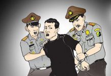Pergoki Pencuri Kelapa Sawit, Lalu Dikeroyok, Polisi Justru Tahan Wartawan yang Jadi Korban Ilustrasi Polisi salah tangkap