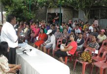 Gerakan Peternak Babi Indonesia Harap Pemerintah Peka Virus ASF Babi FOTO: Ketua Gerakan Peternak Babi Indonesia, Heri Ginting, sosialisasi pencegahan dan penanggulangan virus African Swine Fever (ASF) pada hewan ternak babi dalam memelihara situasi Kamtibmas di wilayah Provinsi Sumatera Utara pada Jumat (7/7/2023) di Kantor Sekretariat, Jalan Bunga Rante Raya, Lingkungan III No.99, Kelurahan Simalingkar B, Kecamatan Medan Tuntungan.