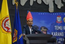 TKKT VIII Makassar, Harmansyah: insyaallah Karang Taruna Kota Makassar Baik untuk Semuanya FOTO: Ketua Karang Taruna Sulsel, Harmansyah.
