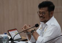 Antisipasi Dampak Fenomena Elnino, Mentan SYL Gelar Rakor di Tanah Jawara FOTO: Menteri Pertanian Syahrul Yasin Limpo melakukan kunjungan kerja ke Provinsi Banten, Selasa, 18 Juli 2023.