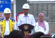 Presiden Jokowi Resmikan Jalan Tol Bengkulu-Taba Penanjung Senilai Rp4,8 triliun Presiden Jokowi meresmikan Jalan Tol Bengkulu-Taba Penanjung, di Kota Bengkulu, Kamis (20/07/2023). (Sumber: Tangkapan Layar)