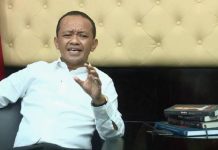 Bahlil Nyatakan Siap Maju Menjadi Caketum Partai Golkar FOTO: Bahlil Lahadalia, Menteri Investasi sekaligus Kepala Badan Koordinasi Penanaman Modal (BKPM)