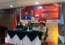 Relawan Anies Baswedan Club Sulsel Siap Sukseskan Pemilu 2024 Damai Berkualitas FOTO: ABClub Sulsel menggelar dialog kebangsaan dengan tema