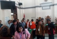 Sidang Perkara Lanjutan Herdon Samosir Ada Kejanggalan Saat Pemeriksaan 8 Saksi FOTO: Sidang Perkara lanjutan Tipikor Herdon Samosir ST, dan Drs.Saut Simbolon ST di Pengadilan Negeri Medan, Kamis siang di Ruang Cakra 2.(3/8/23)