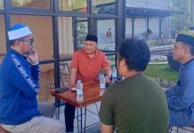 Kesthuri Gelar Musda dan Mukernas di Makassar, Pihak Kerajaan Saudi Siap Hadir FOTO: Ketua DPD Kesatuan Travel Haji dan Umrah Republik Indonesia (Kesthuri) Sulsel Usman Jasad saat menggelar pertemuan