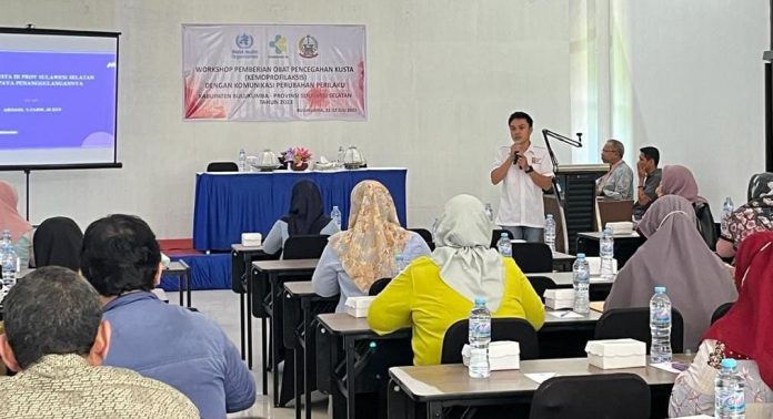 FOTO: Kementerian Kesehatan, mengembangkan strategi pemberian kemoprofilaksis dengan Rifampisin Satu Dosis, didukung oleh WHO melalui dana dari Kementerian Kesehatan.