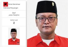 Guntur Romli Nomor Urut 2 di Dapil 3 Jatim, Nama Effendi Simbolon dan Budiman Sudjatmiko Hilang FOTO: Guntur Romli Caleg PDIP