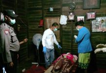 Seorang Wanita Ditemukan Tewas Gantung Diri di Pohon FOTO: Polres Tapanuli Tengah saat melakukan penyelidikan terkait kasus gantung diri Dusun I, Desa Pananggahan, Kecamatan Barus Utara, Kabupaten Tapanuli Tengah.