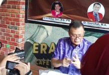Kepercayaan Publik Terhadap Lembaga Survei Menurun, Hasrullah: ini Penyebabnya FOTO: Dr. Hasrullah, MA saat ditemui awak media dalam satu program dialog publik di Makassar
