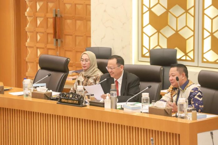 FOTO: Ketua Komisi IV DPR RI, Sudin kembali apresiasi terhadap program peningkatan produksi dan kinerja laporan keuangan tahun 2022 Kementerian Pertanian