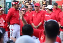 Puncak Perayaan Kemerdekaan, SYL Ajak Pegawai Kementan Jaga Kebugaran FOTO: Menteri Pertanian Syahrul Yasin Limpo (Mentan SYL) mengajak jajaran Kementerian Pertanian (Kementan) untuk menjaga kebugaran tubuh dengan cara berolahraga dan mengkonsumsi makanan sehat.