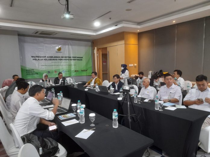 FOTO: Kementerian Pertanian melalui Pusat Perlindungan Varietas Tanaman dan Perizinan Pertanian (PVTPP) berupaya meningkatkan investasi pertanian dalam rangka implementasi perizinan kemudahan berusaha untuk investor pada 