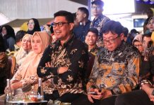 Dua Inovasi Bulukumba Masuk Top 30 Inovasi Sulsel FOTO: Wakil bupati Bulukumba Andi Edy Manaf saat menghadiri puncak Pekan Raya Sulsel yang digelar di Wisma Negara Centre Point' of Indonesia Makassar, Minggu 3 September 2023.