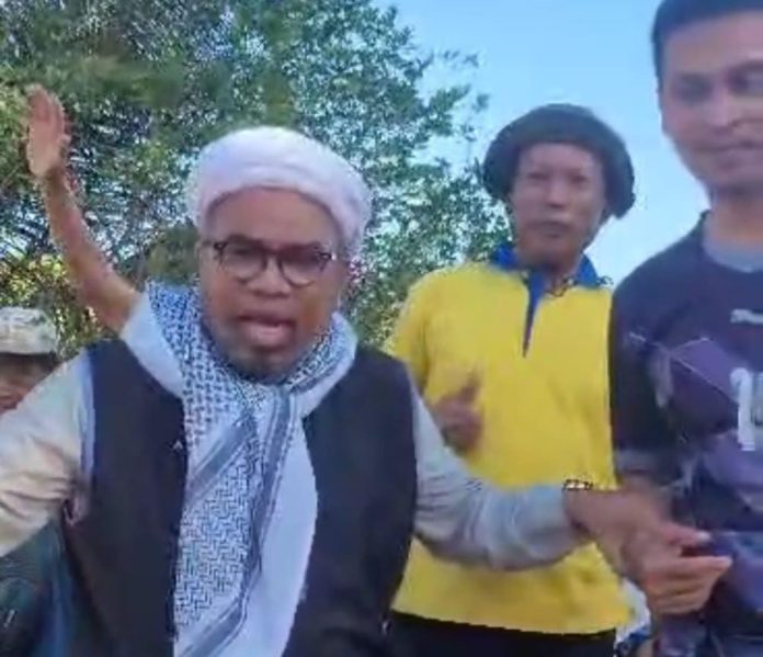 FOTO: Tenaga Ahli Utama Kantor Staf Presiden (KSP), Ali Mochtar Ngabalin saat berada di Konawe Selatan atau tepat di Kendari Sulawesi Tenggara (Sultra)