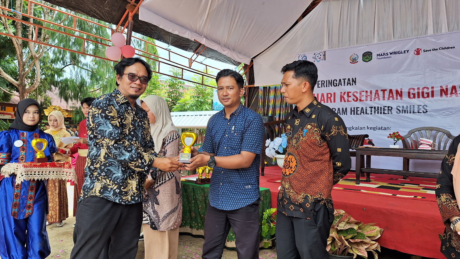 FOTO: Yayasan Celosia Marennu Indonesia di SDN 221 Malili, Luwu Timur, pada Kamis, 14 September 2023.