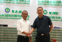 Xinyi Group Perusahaan Asal China Tanamkan Investasi di Rempang Senilai Rp 381 Triliun Hingga Tahun 2080 FOTO: Menteri Bahlil Lahadalia, Menteri Investasi/Kepala Badan Koordinasi Penanaman Modal saat mengunjungi kantor Xinyi Group di Wuhu, Cina. (Ist)