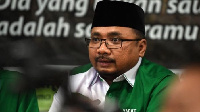 FOTO: Menteri Agama (Menag) Yaqut Cholil Qoumas. (Antara)