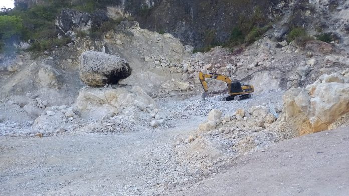 FOTO: Penambangan liar di Kabupaten Toraja Utara (ist)