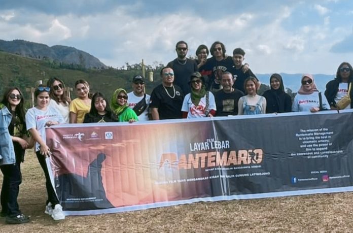 FOTO: Peserta pelatihan adegan dan karakter talent ini dilakukan di ruang terbuka kawasan Topidi Resort dataran tinggi Malino Kabupaten Gowa, Minggu (24/9/2023).