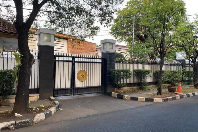 FOTO: Rumah dinas Mentan di Jalan Widya Chandra V nomor 28, Kebayoran Baru, Jakarta Pusat (Zintan Prihantini)