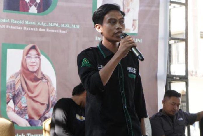 FOTO: Suedi, Ketua Umum Senat Mahasiswa (SEMA-FDK) Fakultas Dakwah dan Komunikasi UIN Alauddin Makassar