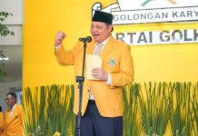 Pamit ke Puan Maharani, Golkar Putuskan Gibran Cawapres Prabowo FOTO: Ketua umum partai Golkar Airlangga Hartarto (Properti Airlangga)