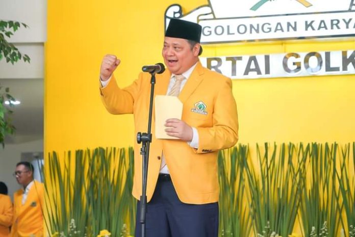 FOTO: Ketua umum partai Golkar Airlangga Hartarto (Properti Airlangga)