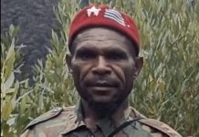 Kasatgas Kombes Faizal: OM Komandan Lapangan KKB Tewas FOTO: Anggota KKB inisial OM yang tewas ditembak di Pegunungan Bintang, Papua Pegunungan. (Dok. Istimewa)