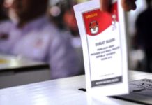 Jelang Pilpres, Media Asing Soroti Pilpres, Capres ini Disebutkan Bakal Menang Ilustrasi kertas suara Pemilu