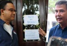 Pj Gubernur Jabar Larang Anies Gunakan Gedung Pemerintah, Aneh Kaesang Bisa Foto kolase Anies Baswedan dan Bey Machmudin, Pj Gubernur Jawa Barat